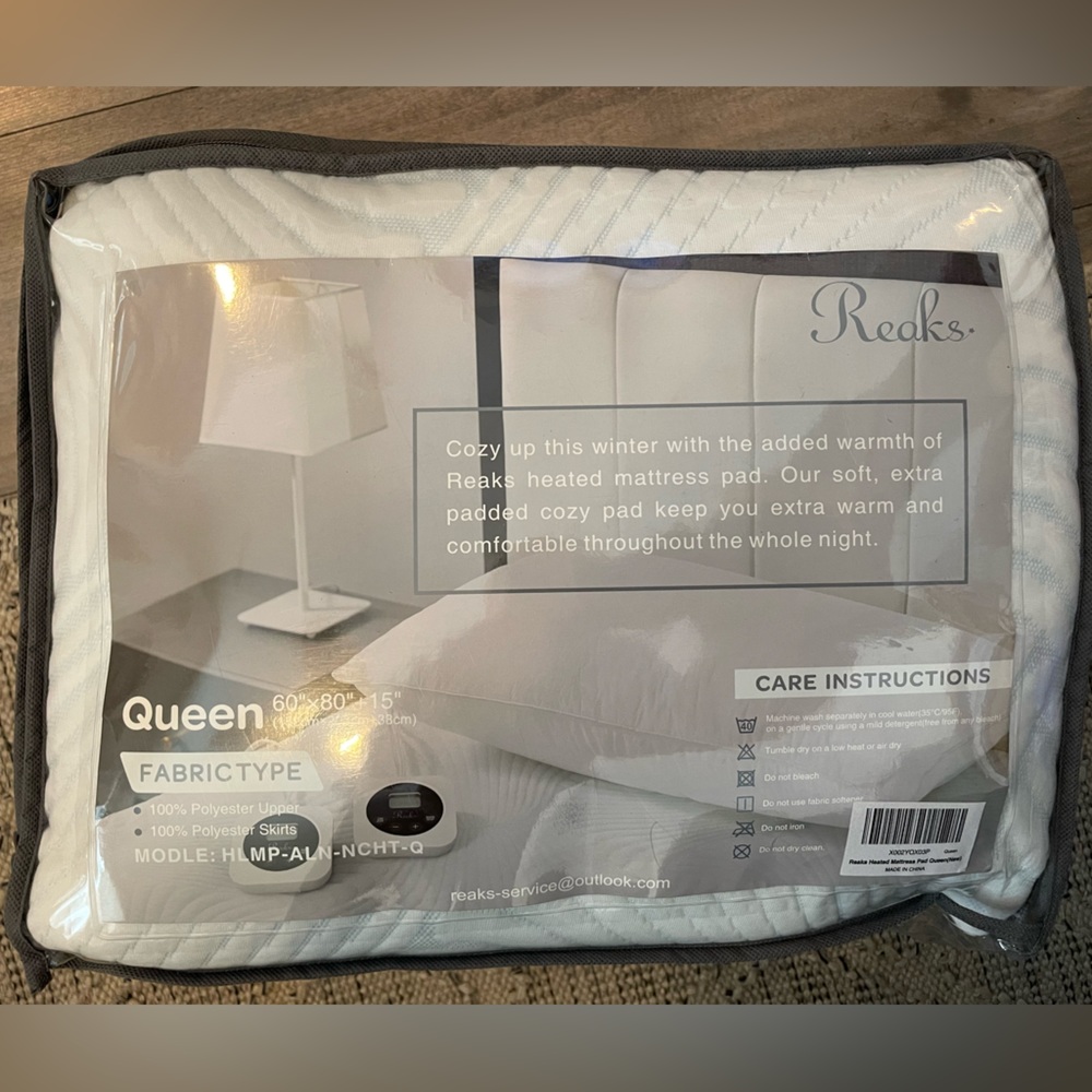 Heated mattress pad never used